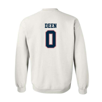 Wyoming - NCAA Football : Tyson Deen - Classic Fashion Shersey Crewneck Sweatshirt-1