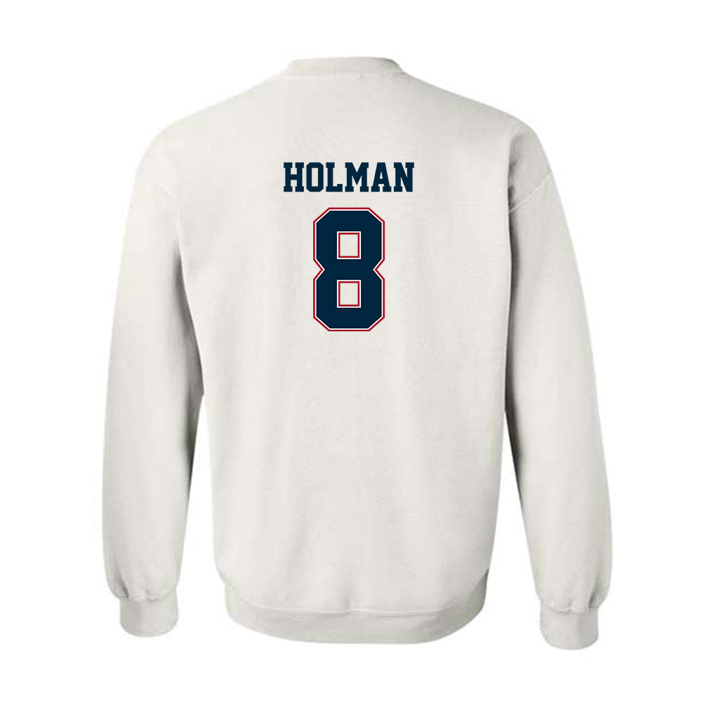 Wyoming - NCAA Football : Markell Holman - Classic Fashion Shersey Crewneck Sweatshirt-1