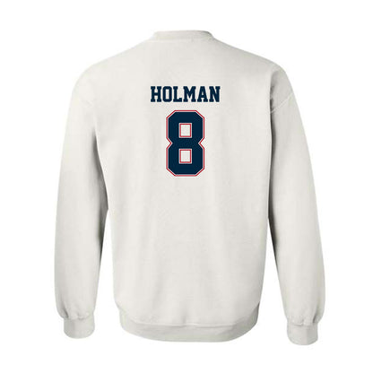 Wyoming - NCAA Football : Markell Holman - Classic Fashion Shersey Crewneck Sweatshirt-1