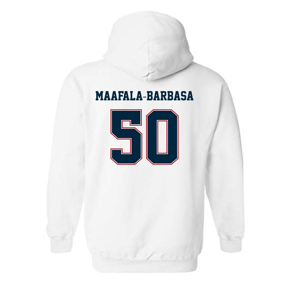Wyoming - NCAA Football : Tanielu Maafala-Barbasa - Classic Fashion Shersey Hooded Sweatshirt-1