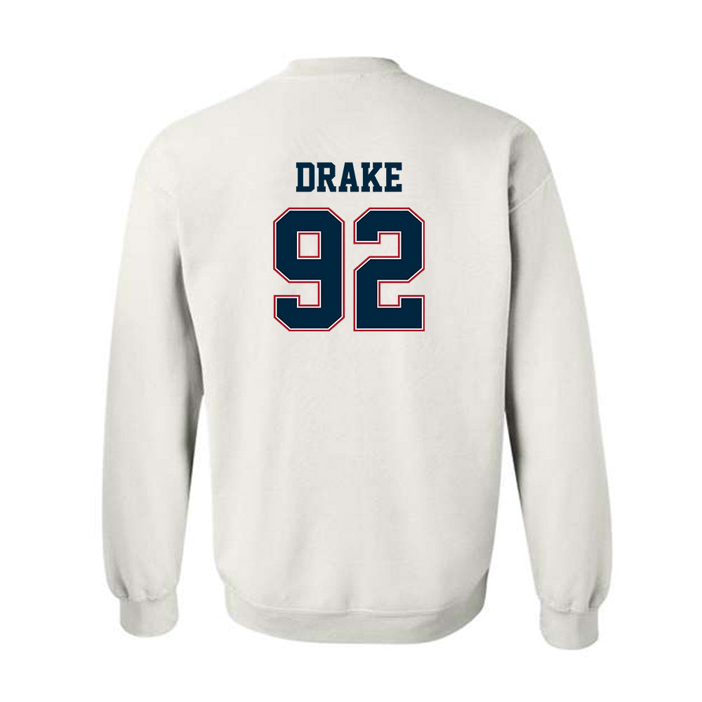 Wyoming - NCAA Football : Dante Drake - Classic Fashion Shersey Crewneck Sweatshirt-1