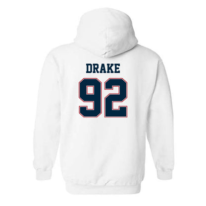 Wyoming - NCAA Football : Dante Drake - Classic Fashion Shersey Hooded Sweatshirt-1