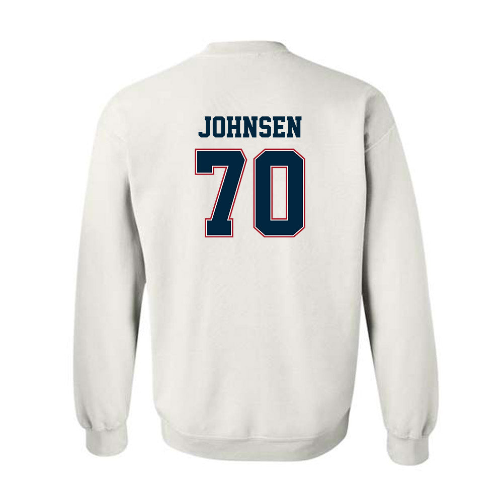 Wyoming - NCAA Football : Rex Johnsen - Classic Fashion Shersey Crewneck Sweatshirt