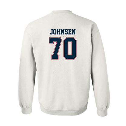 Wyoming - NCAA Football : Rex Johnsen - Classic Fashion Shersey Crewneck Sweatshirt
