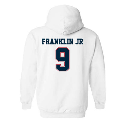 Wyoming - NCAA Football : Travis Franklin Jr - Classic Fashion Shersey Hooded Sweatshirt-1