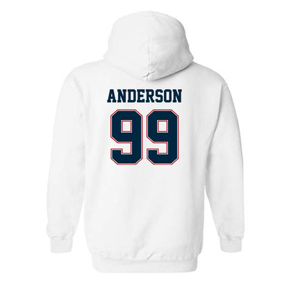 Wyoming - NCAA Football : Keelan Anderson - Classic Fashion Shersey Hooded Sweatshirt