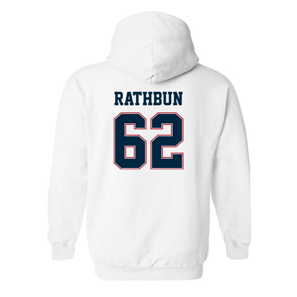 Wyoming - NCAA Football : Spencer Rathbun - Classic Fashion Shersey Hooded Sweatshirt