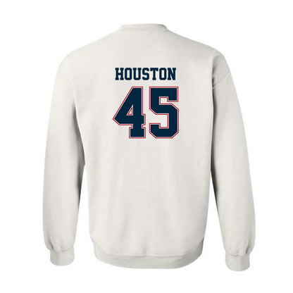Wyoming - NCAA Football : Charlie Houston - Classic Fashion Shersey Crewneck Sweatshirt-1