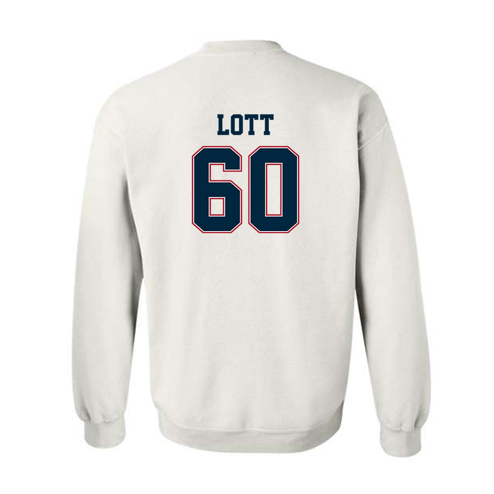 Wyoming - NCAA Football : Grant Lott - Classic Fashion Shersey Crewneck Sweatshirt-1