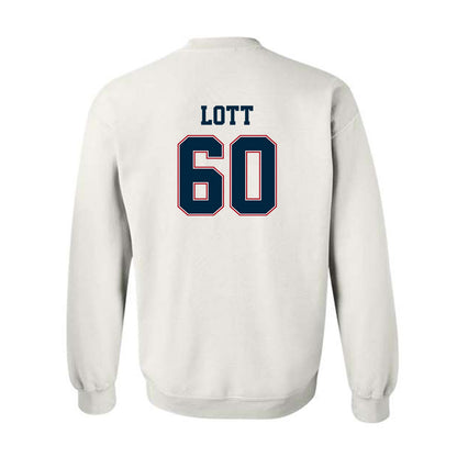 Wyoming - NCAA Football : Grant Lott - Classic Fashion Shersey Crewneck Sweatshirt-1