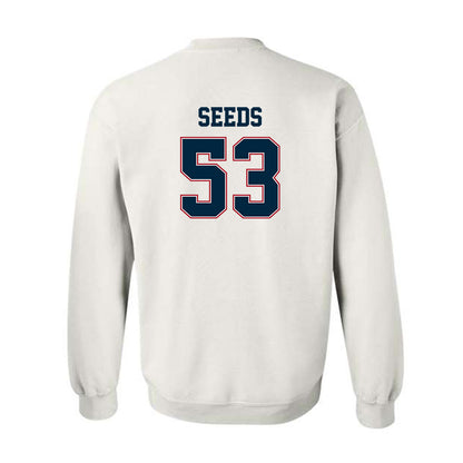 Wyoming - NCAA Football : Tegen Seeds - Classic Fashion Shersey Crewneck Sweatshirt-1