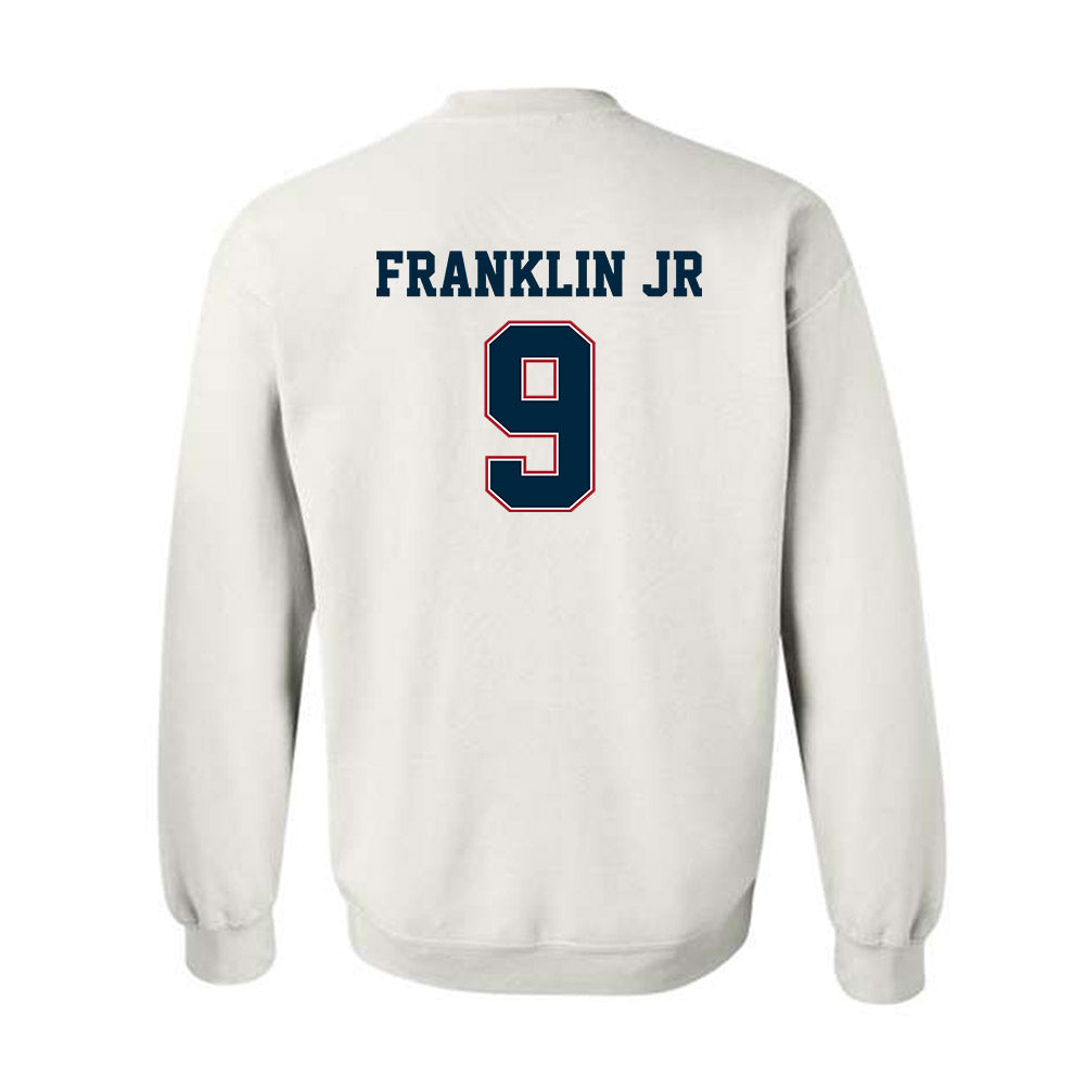 Wyoming - NCAA Football : Travis Franklin Jr - Classic Fashion Shersey Crewneck Sweatshirt-1