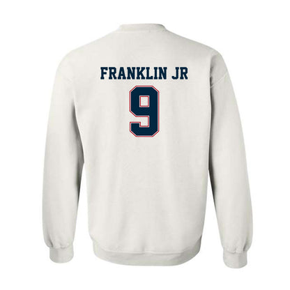 Wyoming - NCAA Football : Travis Franklin Jr - Classic Fashion Shersey Crewneck Sweatshirt-1