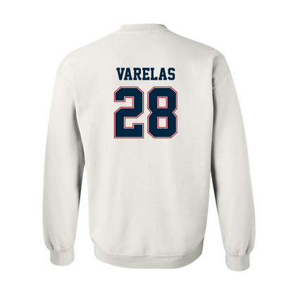 Wyoming - NCAA Football : Nikos Varelas - Classic Fashion Shersey Crewneck Sweatshirt-1