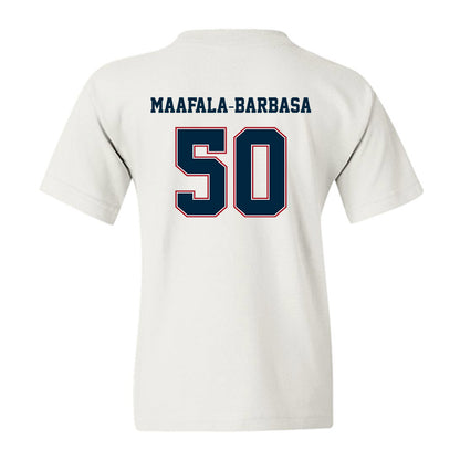 Wyoming - NCAA Football : Tanielu Maafala-Barbasa - Classic Fashion Shersey Youth T-Shirt-1