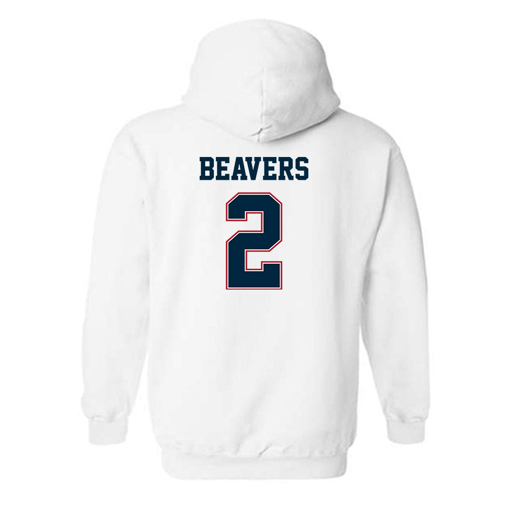 Wyoming - NCAA Football : Anthony Beavers - Classic Fashion Shersey Hooded Sweatshirt-1