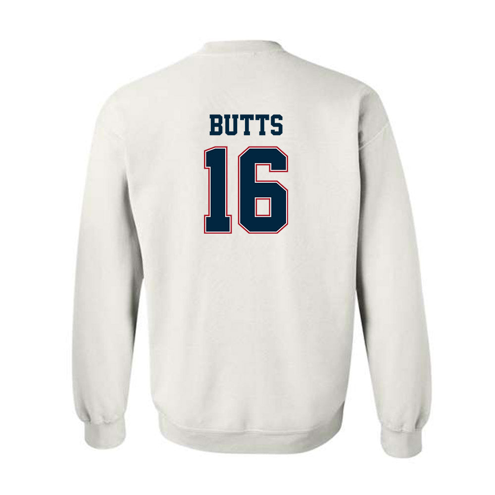 Wyoming - NCAA Football : Karson Butts - Classic Fashion Shersey Crewneck Sweatshirt-1