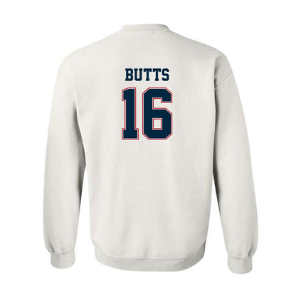 Wyoming - NCAA Football : Karson Butts - Classic Fashion Shersey Crewneck Sweatshirt-1