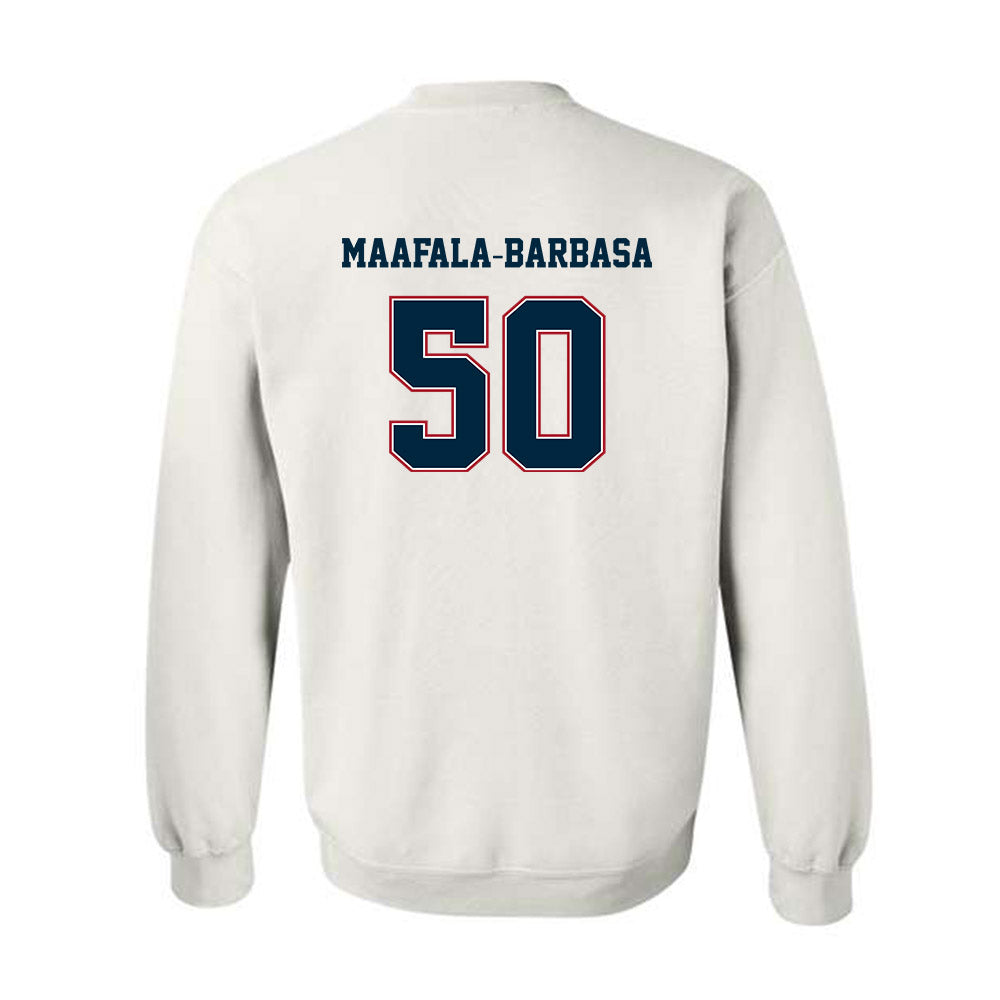 Wyoming - NCAA Football : Tanielu Maafala-Barbasa - Classic Fashion Shersey Crewneck Sweatshirt-1