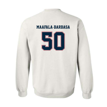 Wyoming - NCAA Football : Tanielu Maafala-Barbasa - Classic Fashion Shersey Crewneck Sweatshirt-1