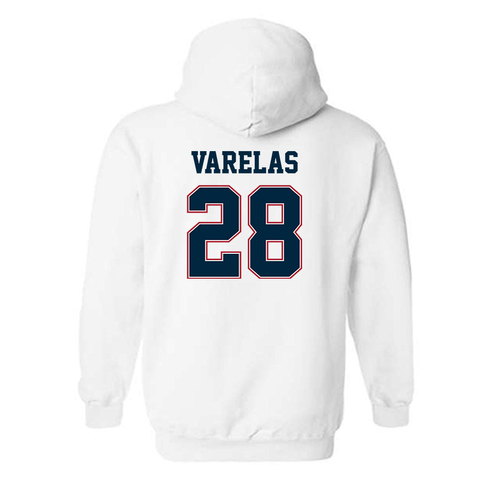 Wyoming - NCAA Football : Nikos Varelas - Classic Fashion Shersey Hooded Sweatshirt-1