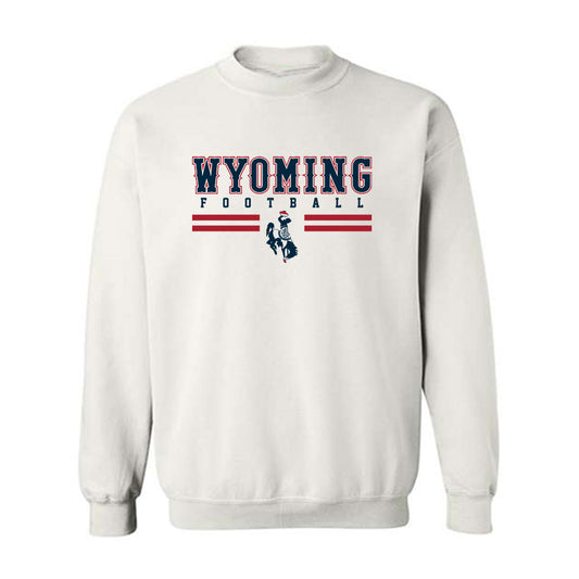 Wyoming - NCAA Football : MacGregor Byers - Classic Fashion Shersey Crewneck Sweatshirt-0