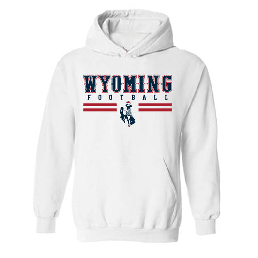 Wyoming - NCAA Football : Travis Franklin - Classic Fashion Shersey Hooded Sweatshirt-0