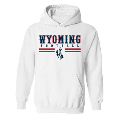 Wyoming - NCAA Football : Spencer Rathbun - Classic Fashion Shersey Hooded Sweatshirt