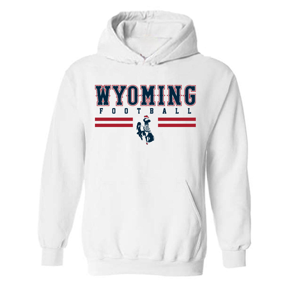 Wyoming - NCAA Football : Dontae Burch - Classic Fashion Shersey Hooded Sweatshirt-0