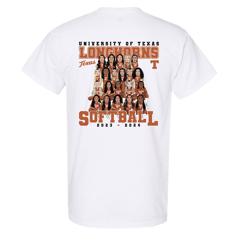 Texas - NCAA Softball : T-Shirt Team Collage