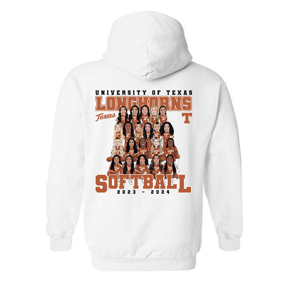 Texas - NCAA Softball : Hooded Sweatshirt Team Collage