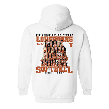 Texas - NCAA Softball : Hooded Sweatshirt Team Collage