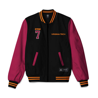 Virginia Tech - NCAA Women's Lacrosse : Keelin Byrne - Bomber Jacket-0