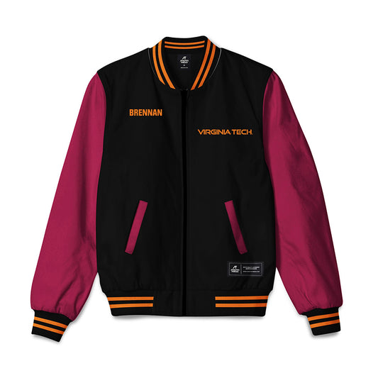Virginia Tech - NCAA Cheerleading : Jill Brennan - Bomber Jacket-0