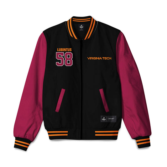 Virginia Tech - NCAA Football : Roseby Lubintus - Bomber Jacket-0