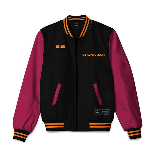 Virginia Tech - NCAA Women's Golf : Valentine Delon - Bomber Jacket-0