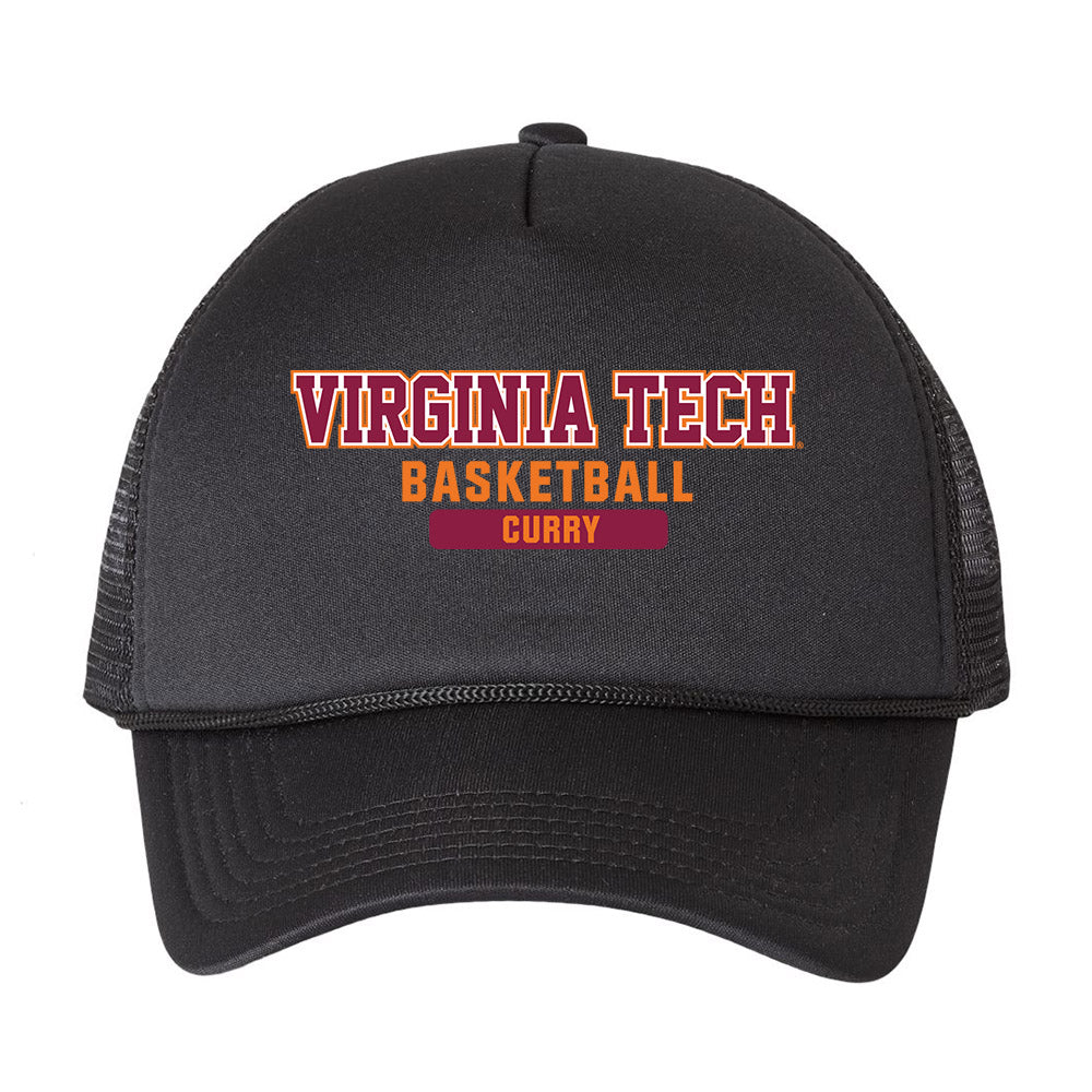 Virginia Tech - NCAA Men's Basketball : Jaylen Curry - Trucker Hat-0