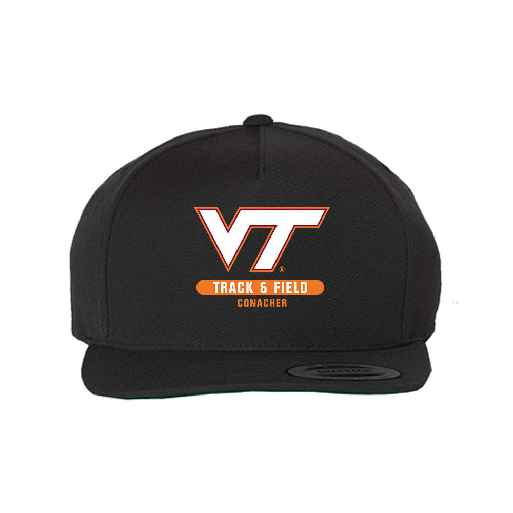 Virginia Tech - NCAA Men's Track & Field : Ben Conacher - Snapback Hat-0