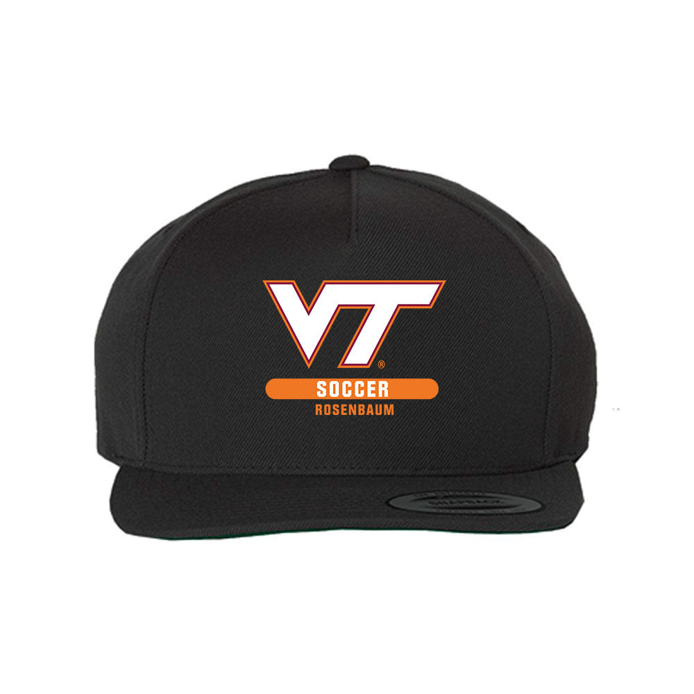 Virginia Tech - NCAA Women's Soccer : Sarah Rosenbaum - Snapback Hat-0
