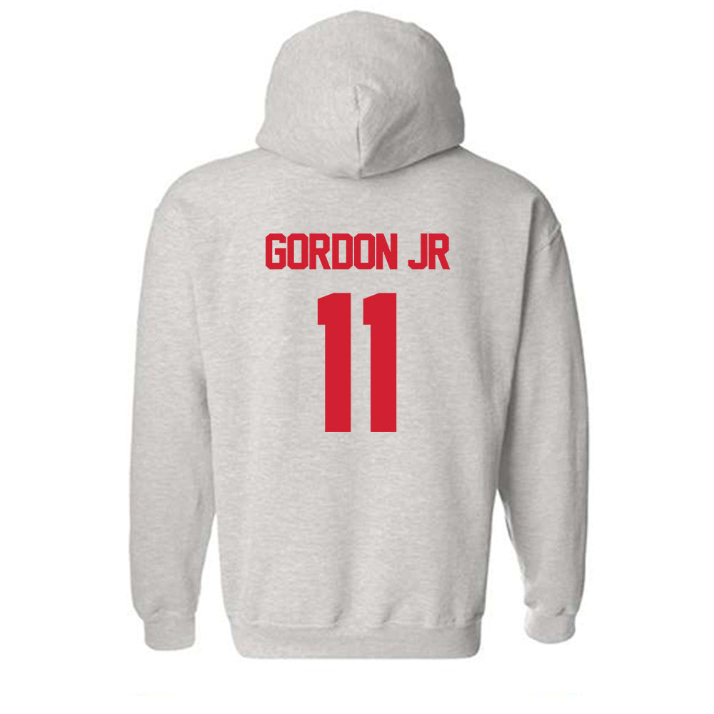 Louisiana - NCAA Football : Brent Gordon jr - Sports Shersey Hooded Sweatshirt-1