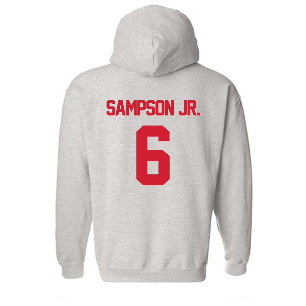 Louisiana - NCAA Football : Shelton Sampson Jr. - Sports Shersey Hooded Sweatshirt-1