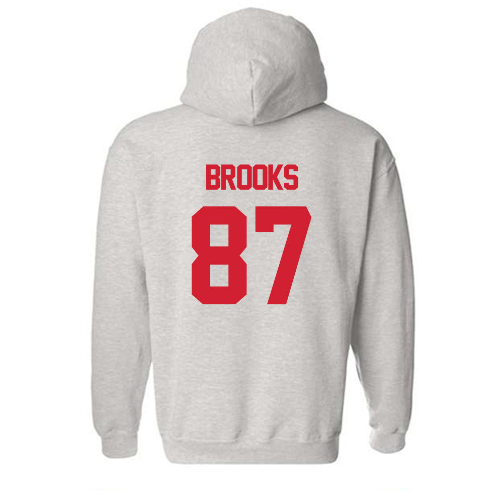 Louisiana - NCAA Football : Kristion Brooks - Sports Shersey Hooded Sweatshirt-1