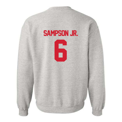 Louisiana - NCAA Football : Shelton Sampson Jr. - Sports Shersey Crewneck Sweatshirt-1