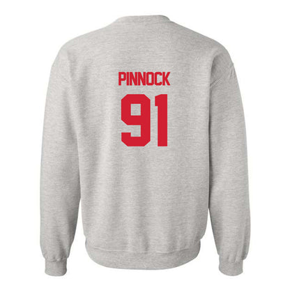 Louisiana - NCAA Football : Jordan Pinnock - Sports Shersey Crewneck Sweatshirt-1