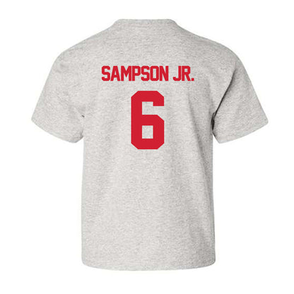 Louisiana - NCAA Football : Shelton Sampson Jr. - Sports Shersey Youth T-Shirt-1