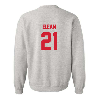 Louisiana - NCAA Football : Maurion Eleam - Sports Shersey Crewneck Sweatshirt-1