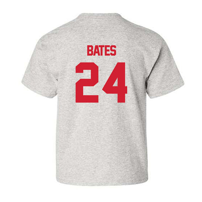 Louisiana - NCAA Football : Lake Bates - Sports Shersey Youth T-Shirt-1