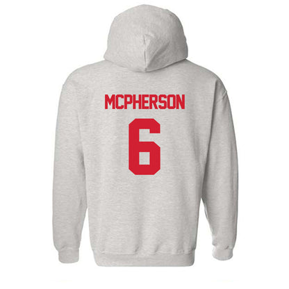 Louisiana - NCAA Football : conor Mcpherson - Sports Shersey Hooded Sweatshirt-1