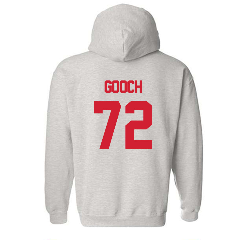 Louisiana - NCAA Football : J'Marion Gooch - Sports Shersey Hooded Sweatshirt-1