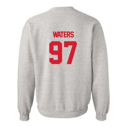 Louisiana - NCAA Football : Xavier Waters - Sports Shersey Crewneck Sweatshirt-1